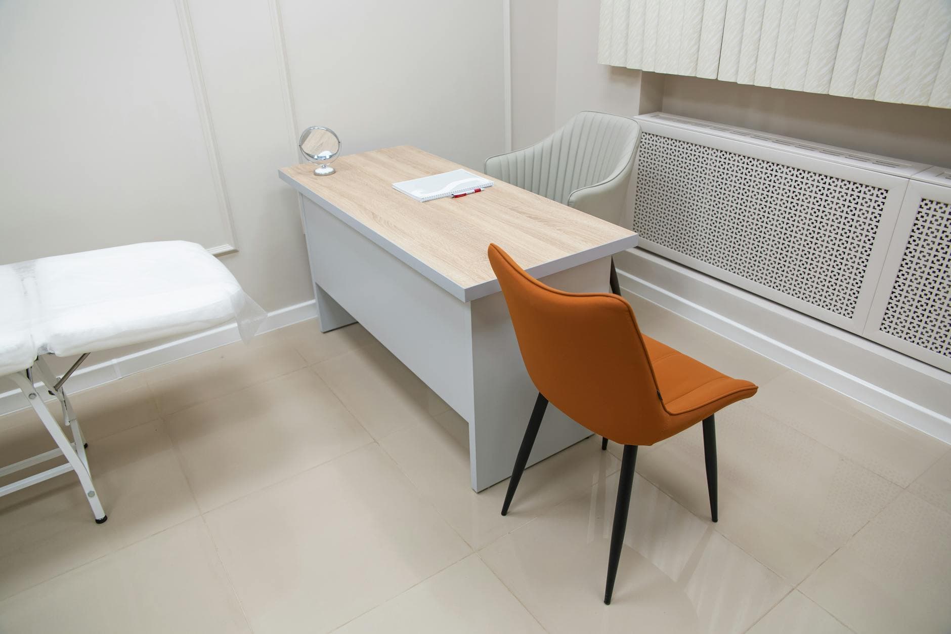 A welcoming medical office consultation space